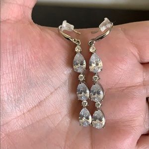 Long Zirconia Earings
